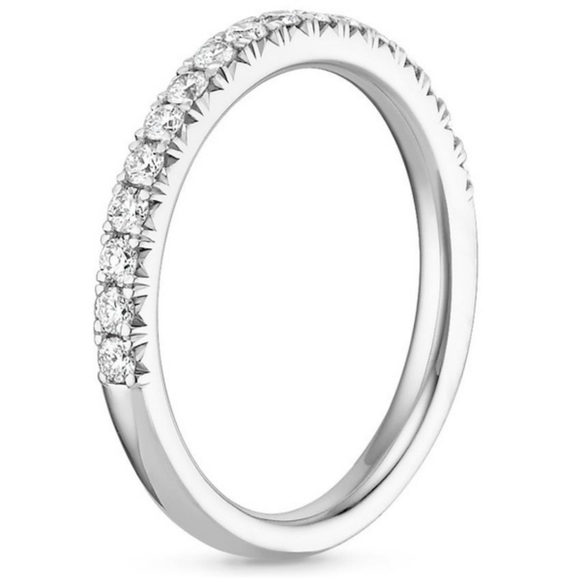 925 CZ Diamond Ring Set - Picture 4 of 6
